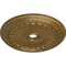Ekena Millwork Viceroy Ceiling Medallion (Fits Canopies up to 4 7/8"), 35 1/8"OD x 4 7/8"ID x 2 1/2"P, Pale Gold CM35VIPAS - alternate 2